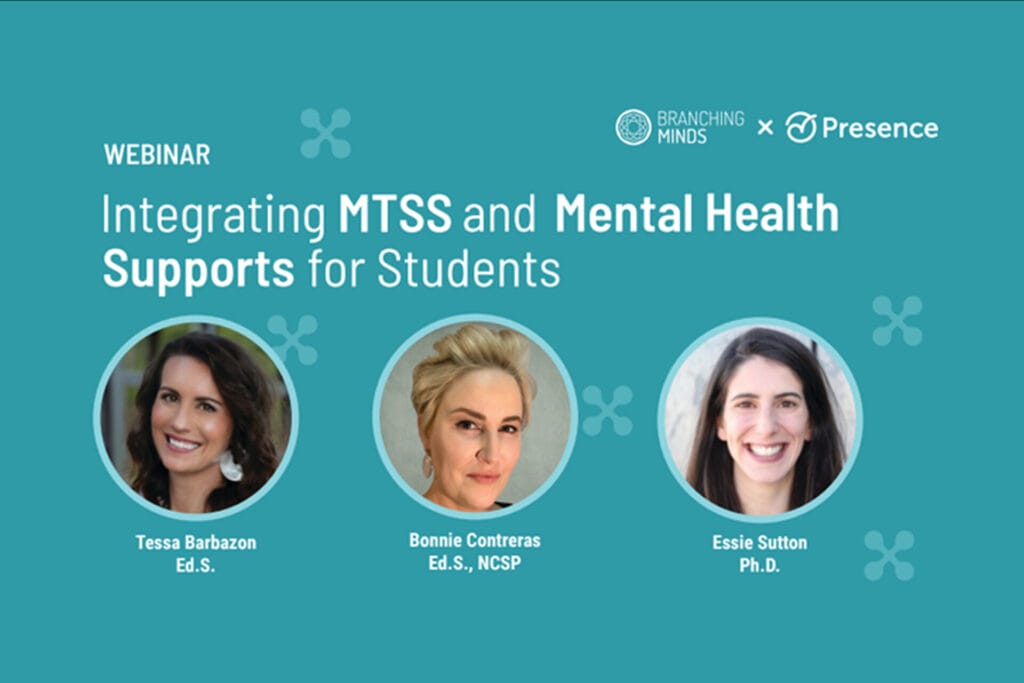 webinar: MTSS and Mental Health Supports For Students