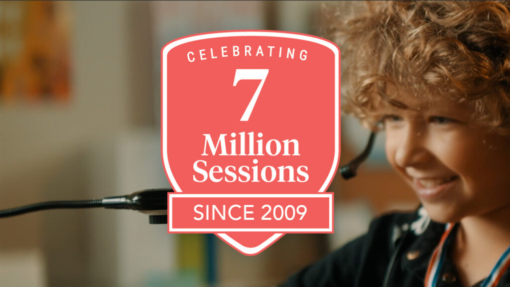 Celebrating 7 million sessions since 2009