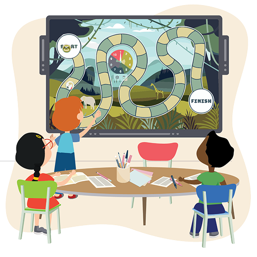 Shared whiteboard