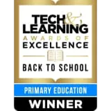 Tech learning awards of excellence, back to school logo