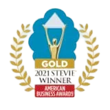 2021 gold american business awards logo
