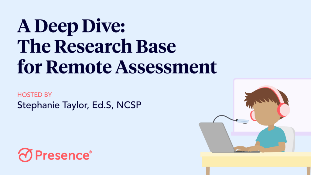 a deep dive the research base for remote assessment webinar featured image