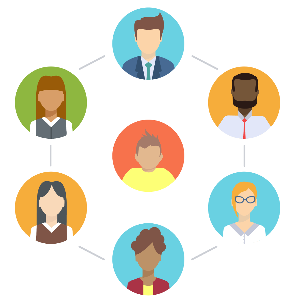 School support teams coordinating services for students using a collaborative education platform